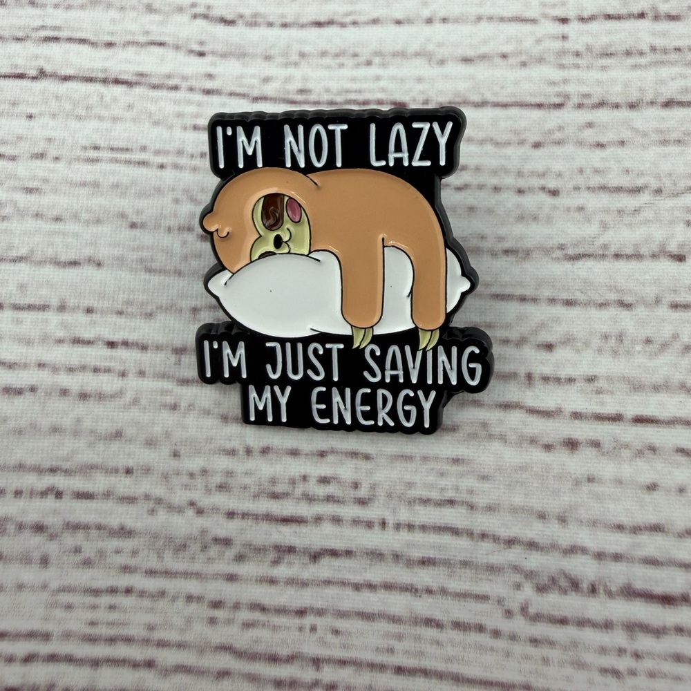 Cute Sloth Enamel Pin